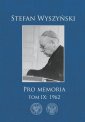 okładka książki - Stefan Wyszyński. Pro memoria.