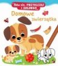 okładka książki - Domowe zwierzątka. Baw się, przyklejaj