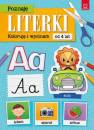 okładka książki - Poznaję literki. Koloruję i wycinam