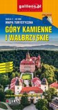 okładka książki - Góry Wałbrzyskie i Kamienne - mapa