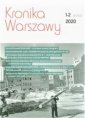 okładka książki - Kronika Warszawy 1-2 (161-162)/2020