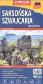 okładka książki - Mapa turystyczna - Saksońska Szwajcaria