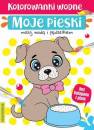 okładka książki - Moje pieski. Kolorowanki wodne