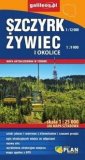 okładka książki - Mapa sztabowa - Szczyrk, Żywiec