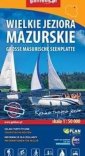 okładka książki - Mapa tur. -Wielkie jeziora mazurskie