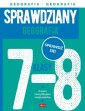 okładka podręcznika - Sprawdziany dla klasy 7-8. Geografia