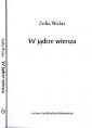 okładka książki - W jądrze wiersza