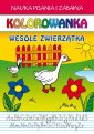 okładka książki - Kolorowanka. Wesołe zwierzętka