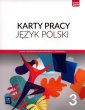 okładka podręcznika - Język polski. LO 3. Karty Pracy.