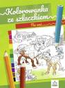okładka książki - Kolorowanka ze szlaczkiem. Na wsi
