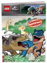 okładka książki - Lego Jurassic World. Kolorowanka