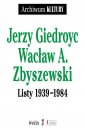 okładka książki - Listy 1939-1984