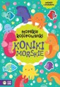 okładka książki - Morskie kolorowanki. Koniki morskie