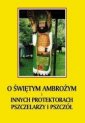 okładka książki - O św. Ambrożym i innych protektorach