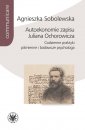 okładka książki - Autoekonomie zapisu Juliana Ochorowicza.