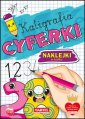 okładka książki - Kaligrafia. Cyferki z naklejkami