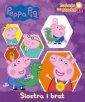 okładka książki - Peppa Pig. Zadania na medal. Siostra