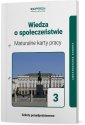 okładka podręcznika - WOS. LO 3. Maturalne karty pracy.