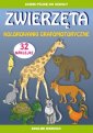 okładka książki - Zwierzęta kolorowanki grafomotoryczne