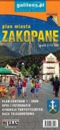 okładka książki - Zakopane. Plan miasta Skala 1:11