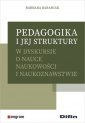 okładka książki - Pedagogika i jej struktury w dyskursie