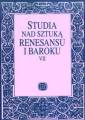 okładka książki - Studia nad sztuką renesansu i baroku.