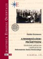 okładka książki - Azerbejdżański prometeizm. Działalność