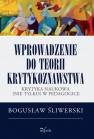 okładka książki - Wprowadzenie do teorii krytykoznawstwa