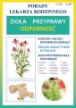 okładka książki - Zioła, przyprawy, odporność. Porady