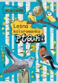 okładka książki - Leśna kolorowanka. Ptaki