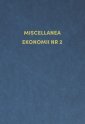 okładka książki - Miscellanea ekonomii nr 2