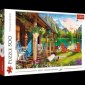 zdjęcie zabawki, gry - Puzzle 500-el..Domek w górach 37408,