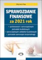 okładka książki - Sprawozdanie finansowe za 2021