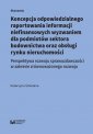 okładka książki - Koncepcja odpowiedzialnego raportowania