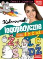 okładka książki - Kolorowanki logopedyczne. Głoski