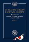 okładka książki - Za kratami więzień i drutami obozów.