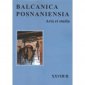 okładka książki - Balcanica posnaniensia