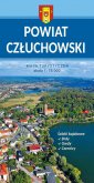 okładka książki - Mapa turystyczna - Powiat Człuchowski