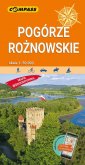 okładka książki - Mapa turystyczna - Pogórze Rożnowskie