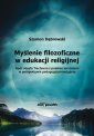 okładka książki - Myślenie filozoficzne w edukacji