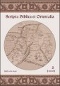 okładka książki - Scripta Biblica et Orientalia 2