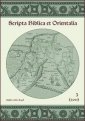 okładka książki - Scripta Biblica et Orientalia 3