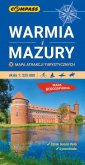 okładka książki - Mapa atrakcji tur. - Warmia i Mazury