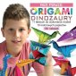 okładka książki - Moje pierwsze origami. Dinozaury