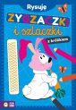 okładka książki - Rysuję zygzaczki i szlaczki z królikiem