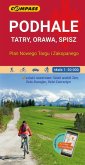 okładka książki - Mapa - Podhale, Tatry, Orawa, Spisz