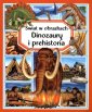 okładka książki - Świat w obrazkach. Dinozaury i