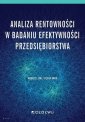 okładka książki - Analiza rentowności w badaniu efektywności