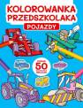 okładka książki - Kolorowanka przedszkolaka. Pojazdy