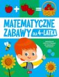 okładka książki - Matematyczne zabawy dla 4-latka